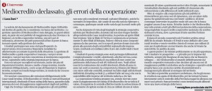 articolo Corriere Mediocredito